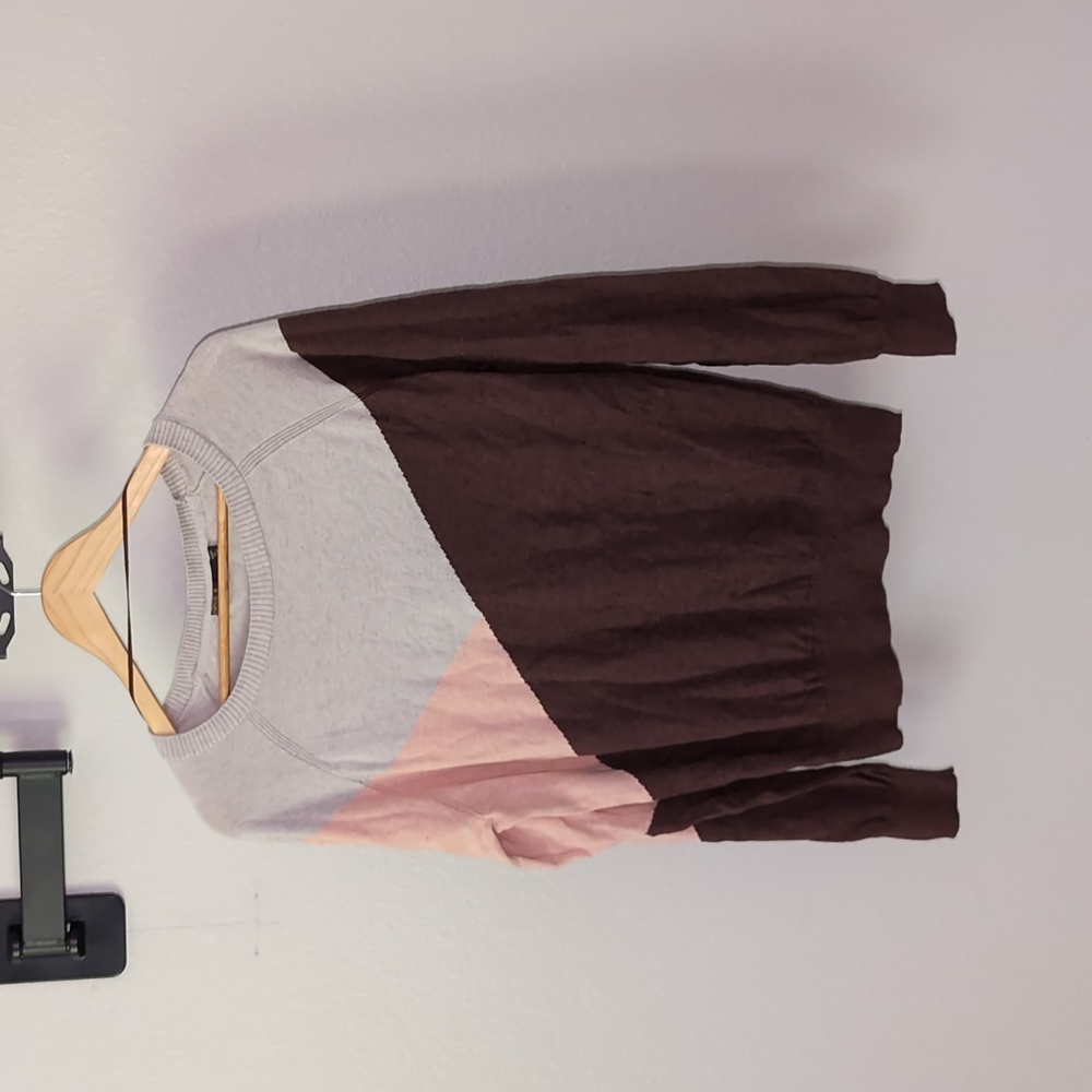 Prana Color Block Sweater